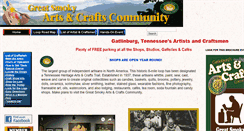 Desktop Screenshot of gatlinburgcrafts.com